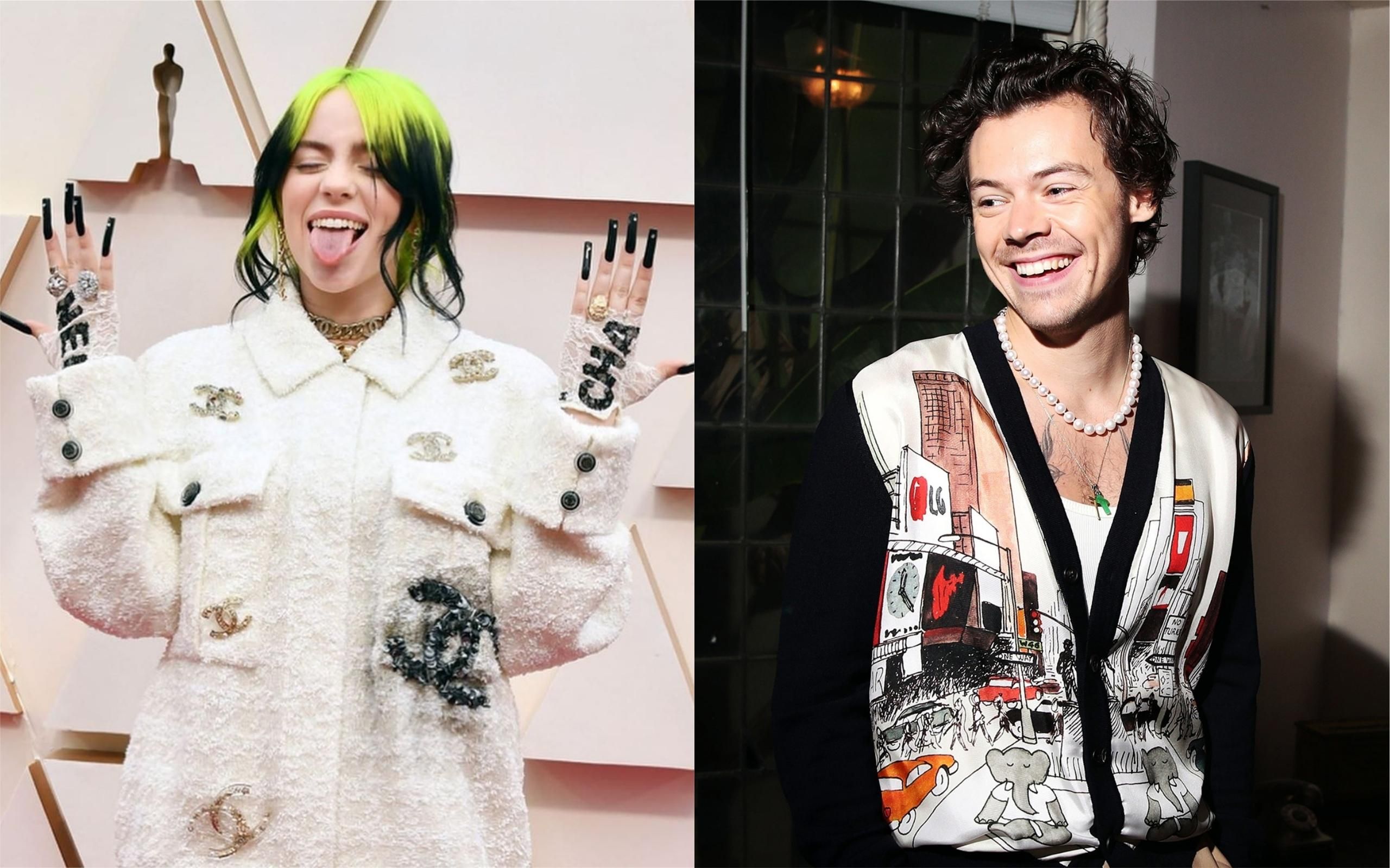 Билли Айлиш и Гарри Стайлз снялись в фэшн-фильме Gucci: интересные детали Билли Айлиш и Гарри Стайлз снялись в фэшн-фильме Gucci: интересные детали