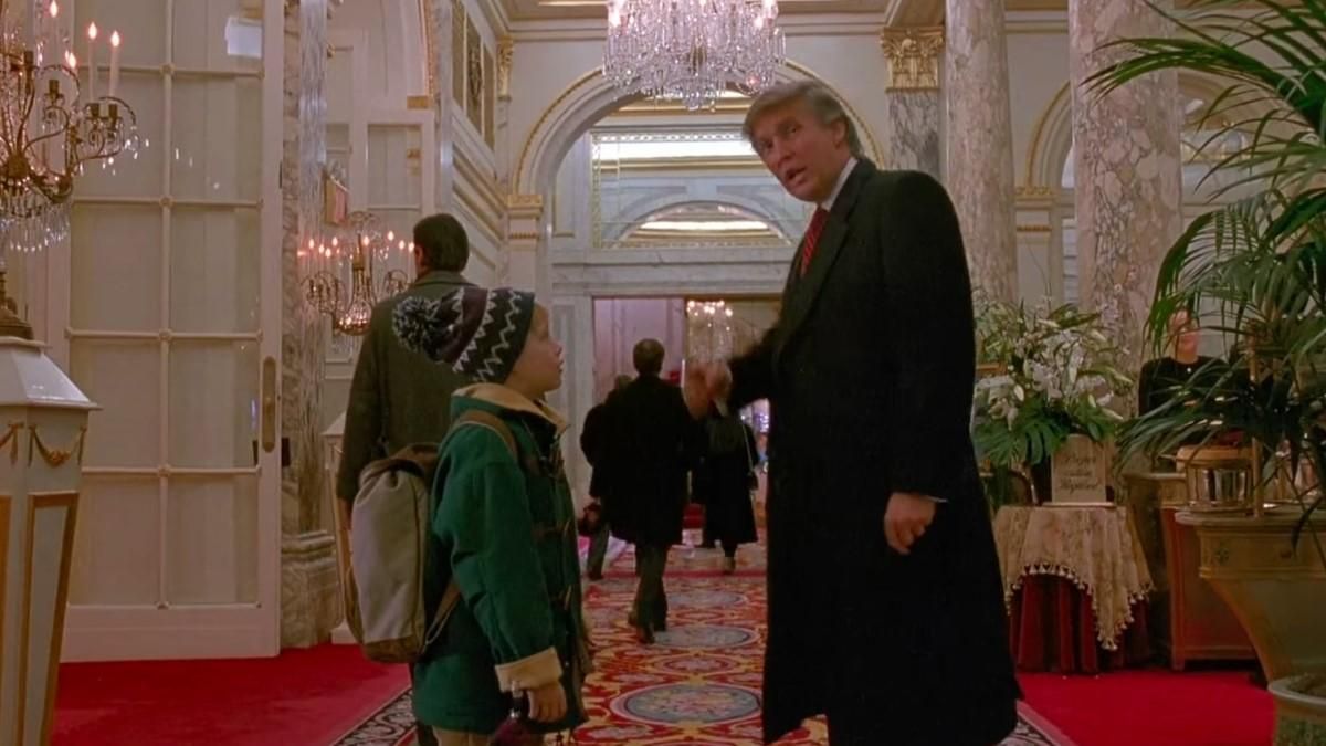 Дональд Трамп з'явився у фільмі Сам удома 2: причина, відео