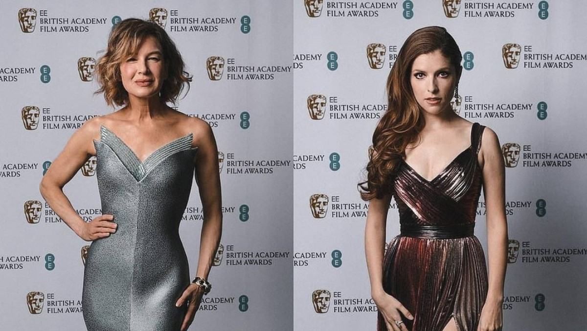 Красная дорожка премии BAFTA 2021: эффектные фото