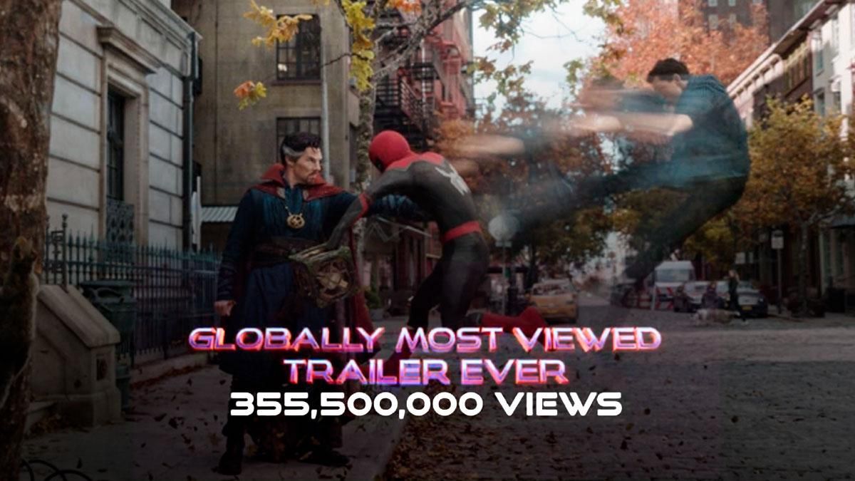 Трейлер "Человека-паука: Нет пути домой" установил рекорд по просмотрам во всем мире Трейлер "Человека-паука: Нет пути домой" установил рекорд по просмотрам во всем мире