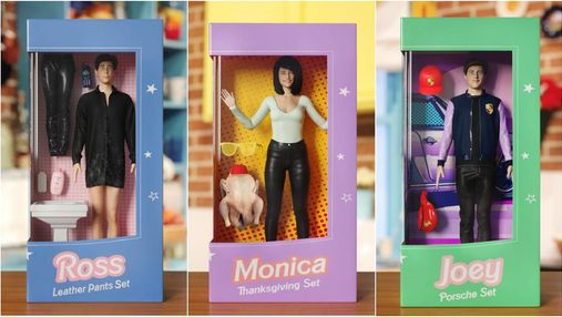 У легендарних образах: якими могли б бути набори ляльок Барбі за мотивами серіалу "Друзів"