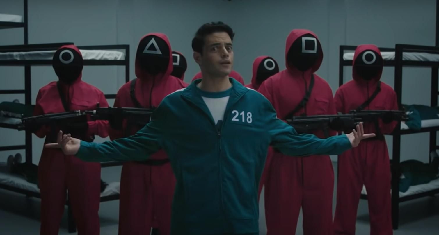 Музична пародія на "Гру в кальмара": Рамі Малек став учасником гри на виживання у телешоу - Кіно Музична пародія на "Гру в кальмара": Рамі Малек став учасником гри на виживання у телешоу - Кіно