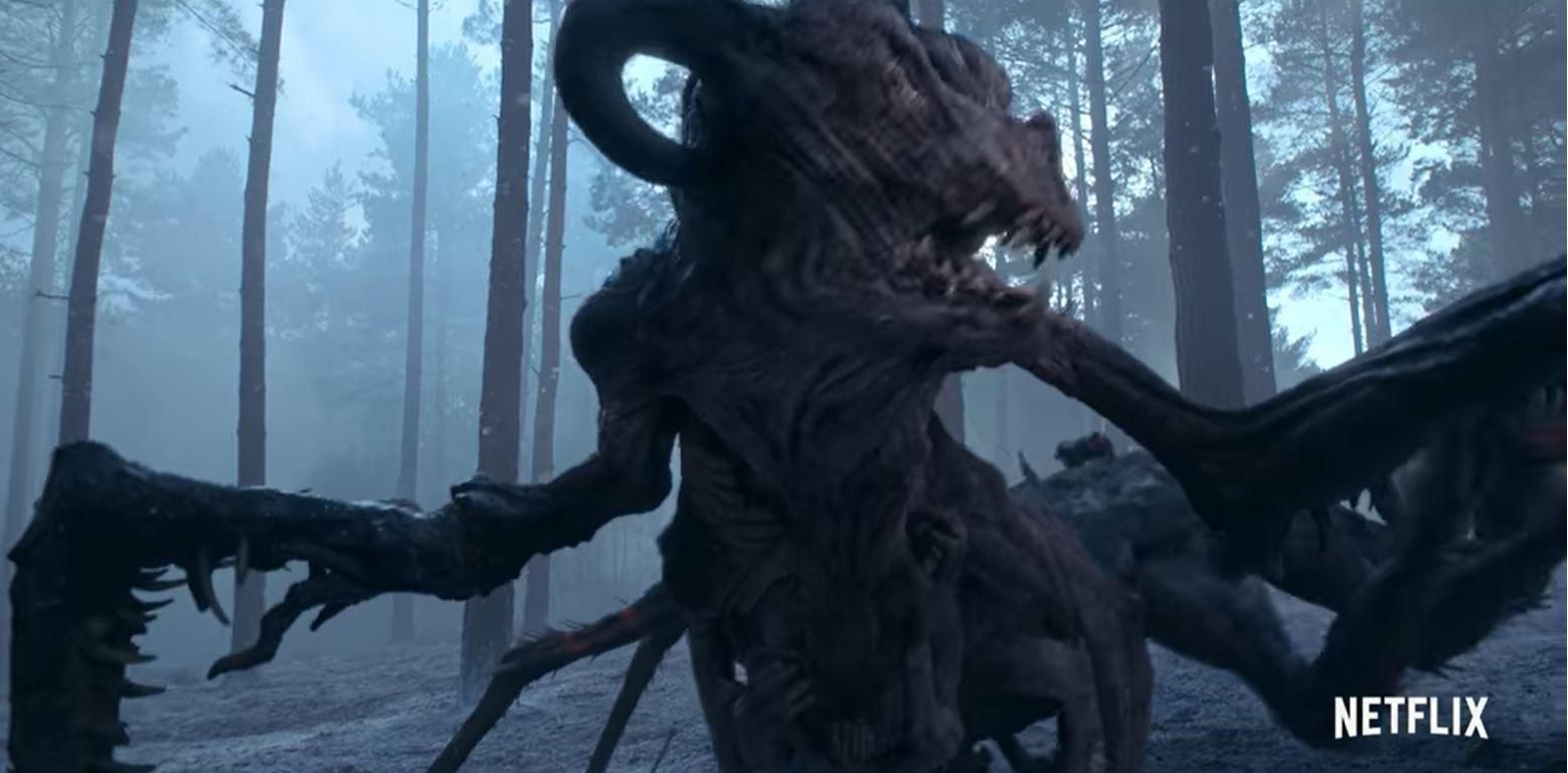 Геральт сражается с огромным монстром:  показали новый фрагмент второго сезона "Ведьмака" 