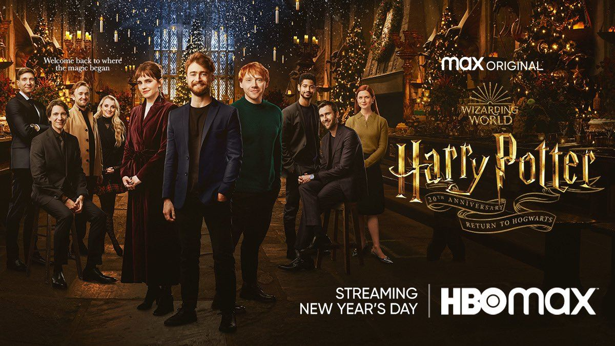 HBO Max презентував перший незвичайний постер з персонажами спецепізоду "Гаррі Поттера" - Кіно