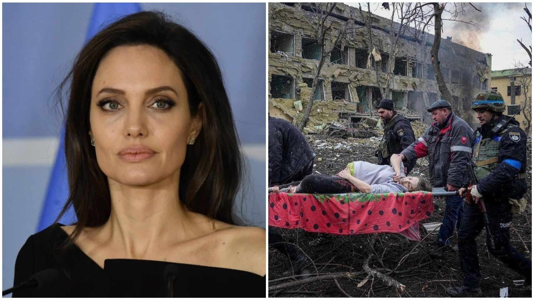 Анджеліна Джолі розповіла всьому світові про смерть вагітної жінки в Маріуполі - Кіно