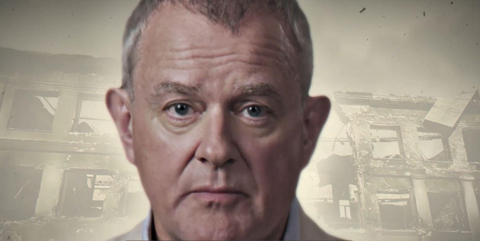 Г’ю Бонневілль озвучив історію міста Харкова, який зруйнували росіяни: відео з актором 