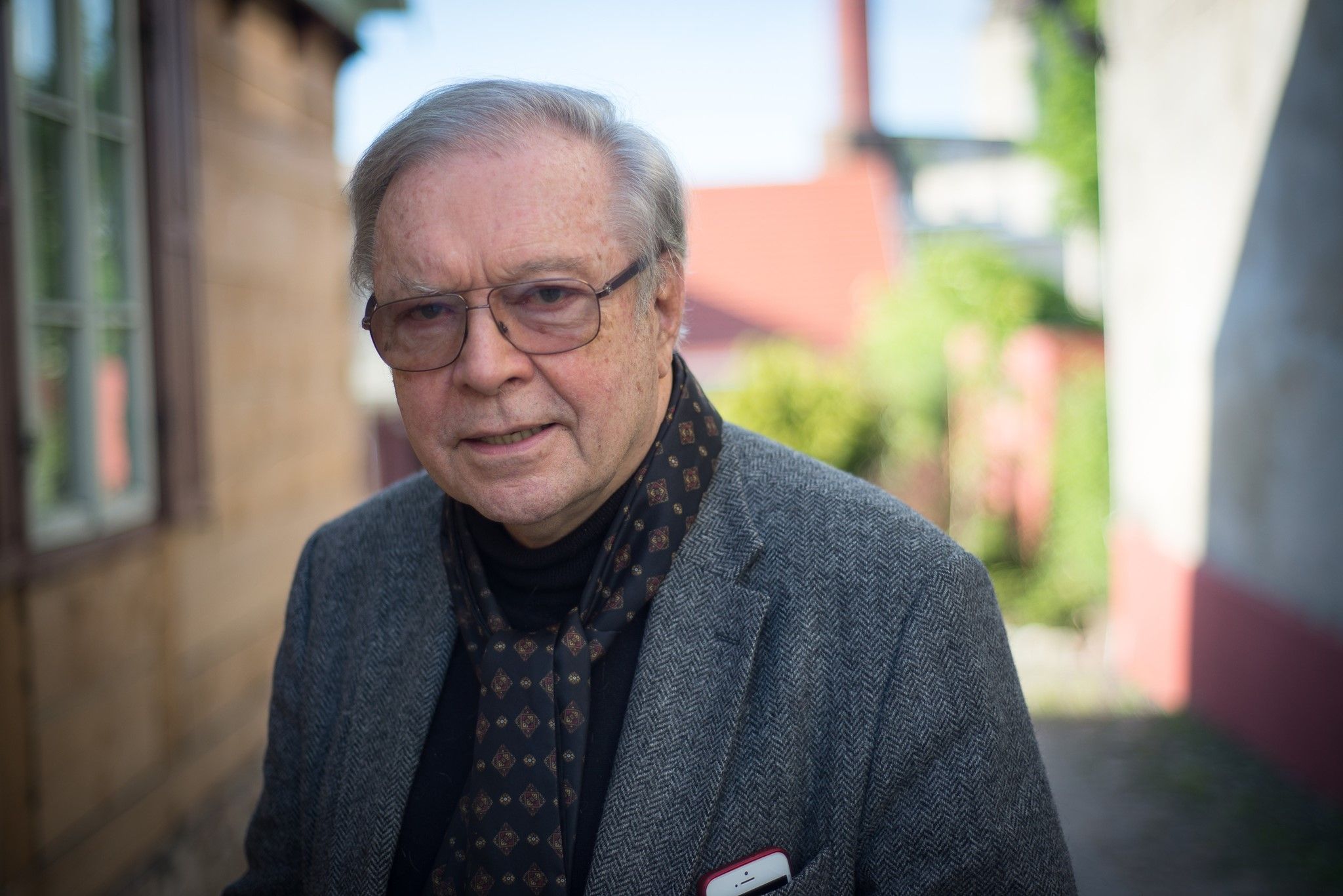 Польський режисер Кшиштоф Зануссі прихистив в себе вдома українських біженців Польський режисер Кшиштоф Зануссі прихистив в себе вдома українських біженців