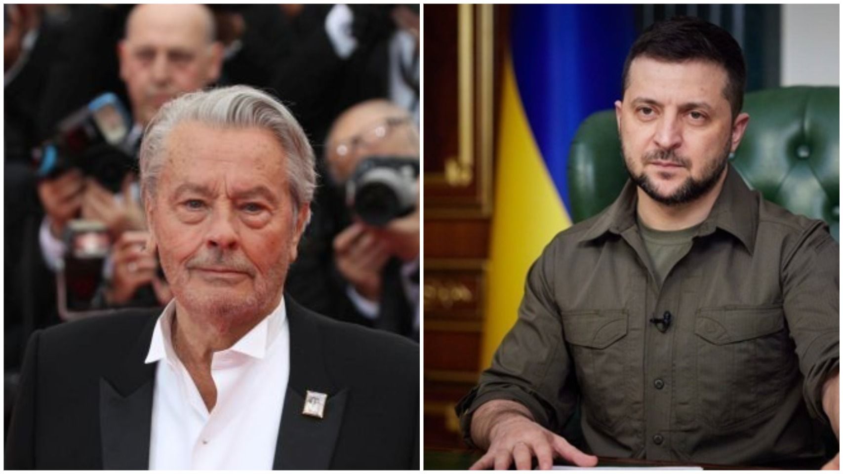 Актор Ален Делон візьме інтерв’ю у Зеленського – коли і де покажуть  Актор Ален Делон візьме інтерв’ю у Зеленського – коли і де покажуть