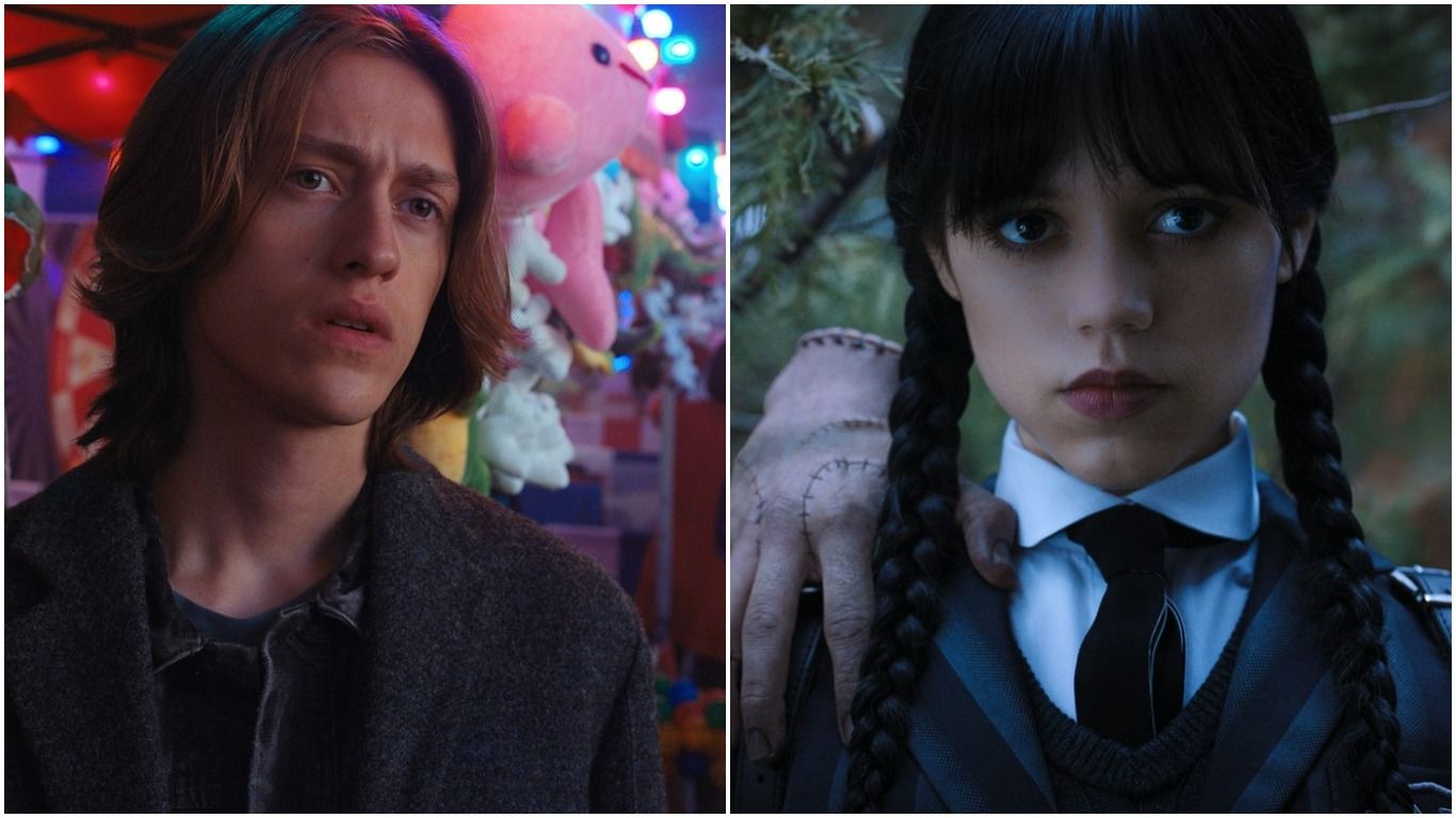 Актори Венздей Дженна Ортега з Персі Гайнсом Вайтом зіграють у романтичному фільмі Актори Венздей Дженна Ортега з Персі Гайнсом Вайтом зіграють у романтичному фільмі