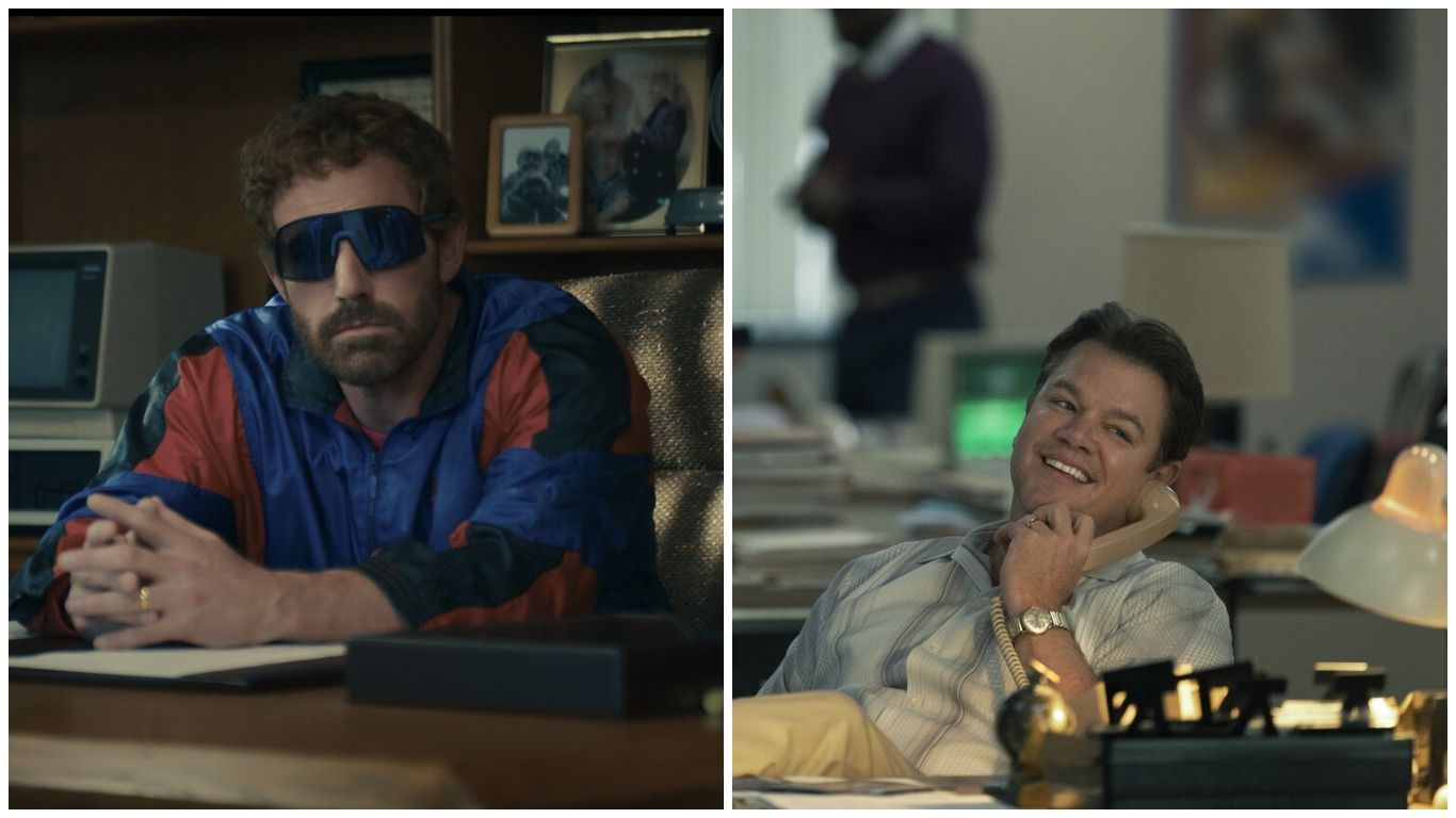 Бен Аффлек та Метт Деймон зіграли у фільмі Air про кросівки Nike 2023 Бен Аффлек та Метт Деймон зіграли у фільмі Air про кросівки Nike 2023