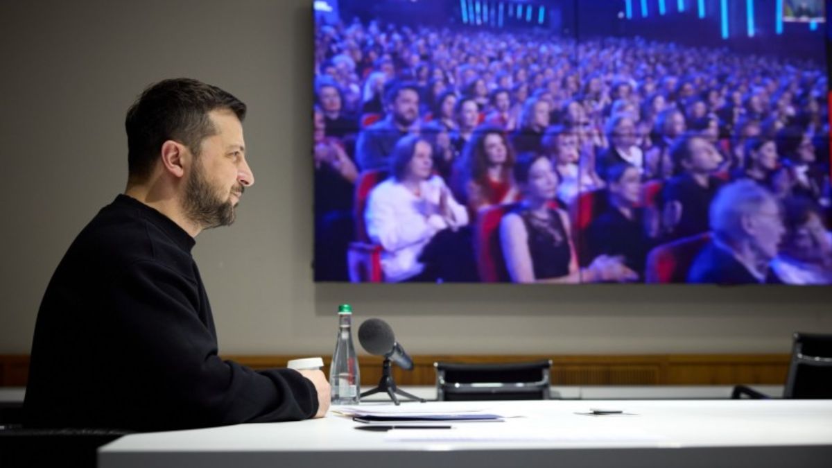 Зеленский выступил на открытии Берлинале Зеленский выступил на открытии Берлинале