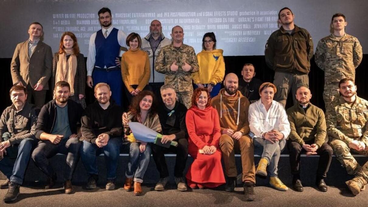 В Киеве представили фильм о войне в Украине - Свобода в огне В Киеве представили фильм о войне в Украине - Свобода в огне