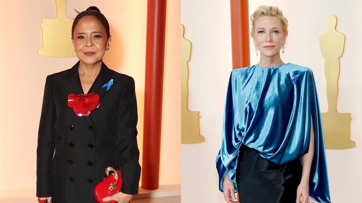 Оскар 2023 – что означали голубые ленты на нарядах звезд Оскар 2023 – что означали голубые ленты на нарядах звезд