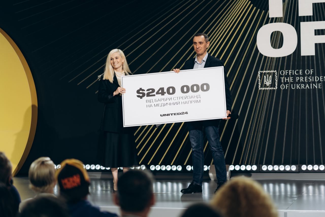 Акторка Барбра Стрейзанд пожертвувала 240 тисяч доларів Україні – деталі Акторка Барбра Стрейзанд пожертвувала 240 тисяч доларів Україні – деталі