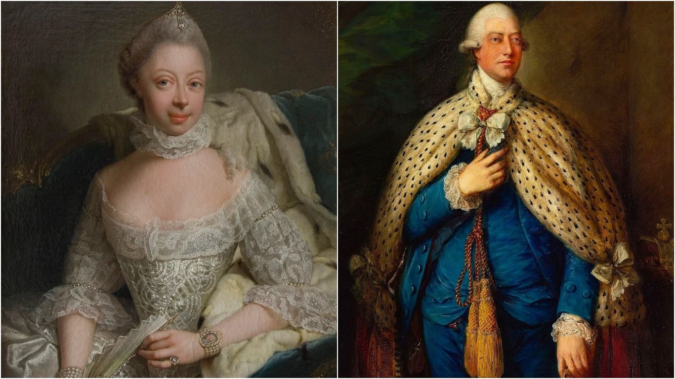Королева Шарлотта Історія Бріджертонів 2023 – як виглядали справжні король Георг та королева Шарлотта 