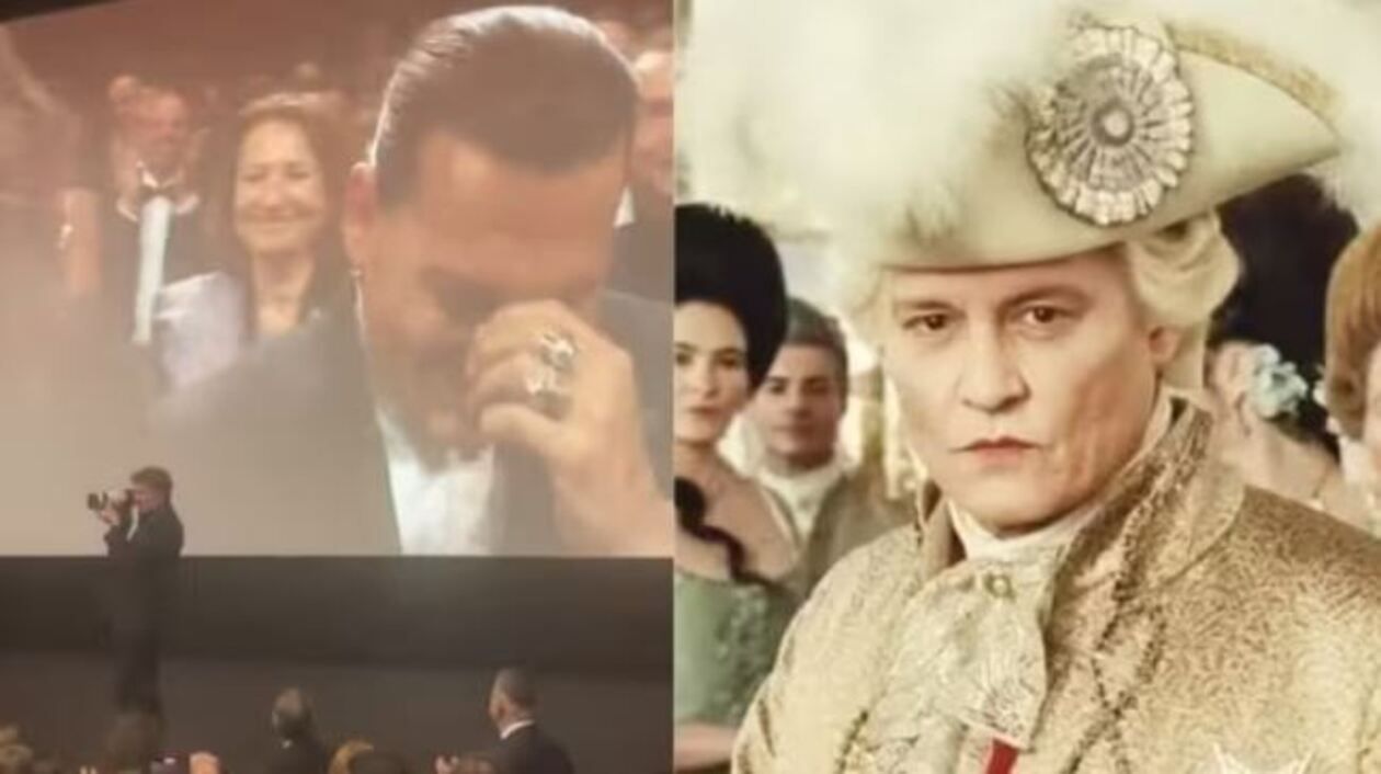 Джонні Депп розплакався на Каннському кінофестивалі 2023 – відео 