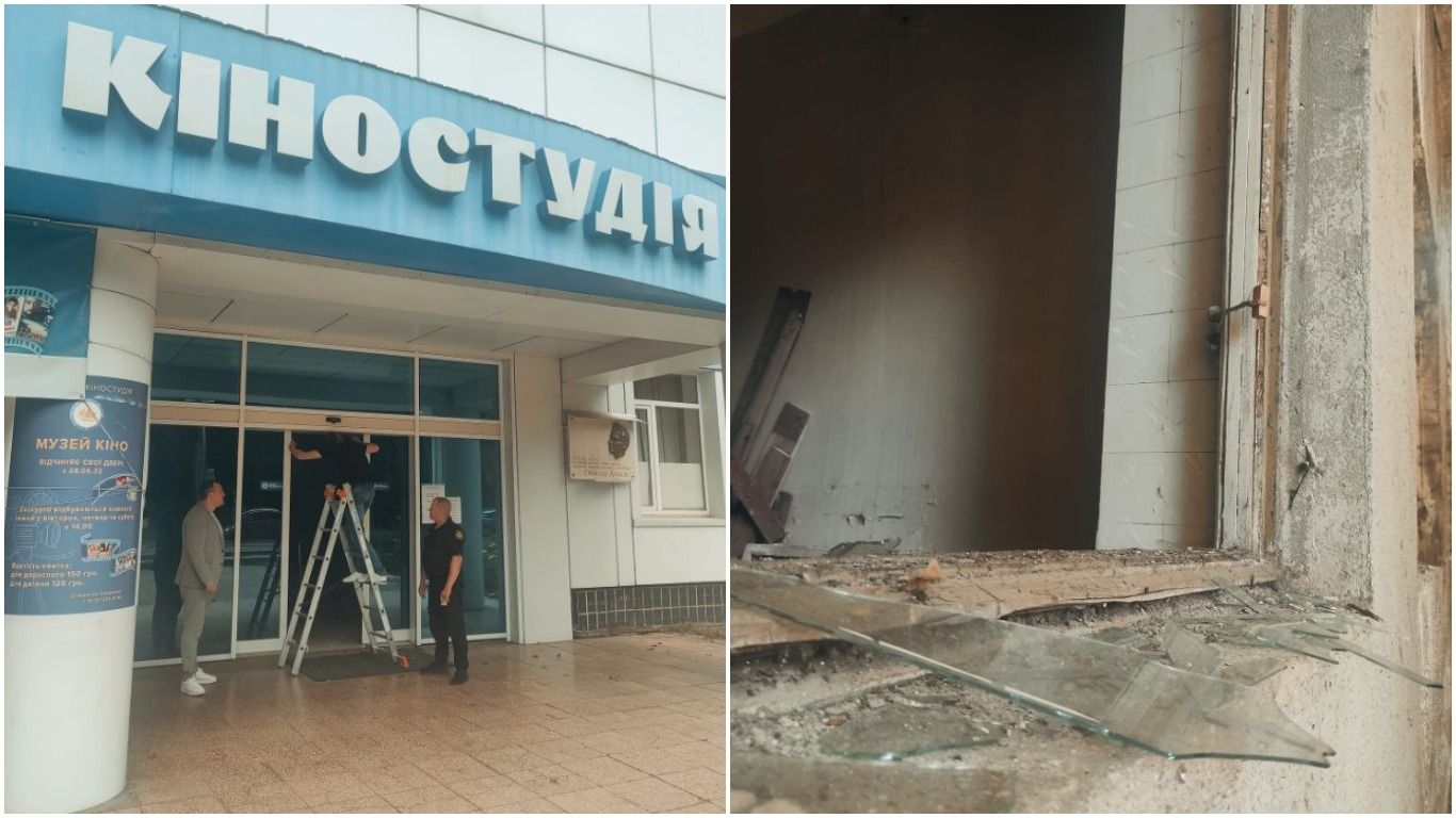 Ракетний удар по Одесі 14 червня – постраждала Одеська кіностудія – фото