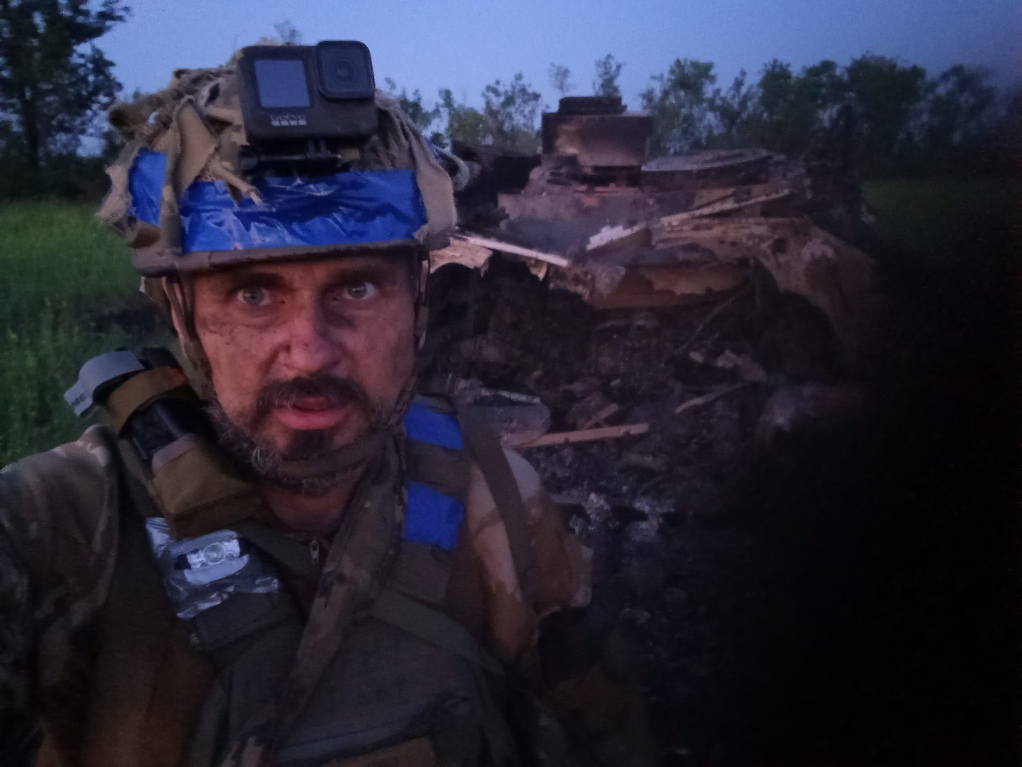 Олег Сенцов розповів про наступ і втрати – фото з передової Олег Сенцов розповів про наступ і втрати – фото з передової