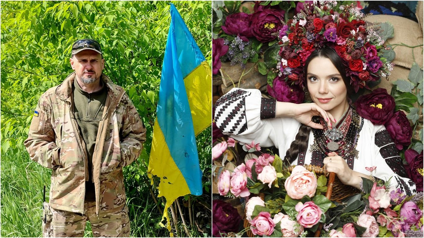 Сенцов показав фото своєї дружини Вероніки Вельч в українському вбрані – реакція мережі