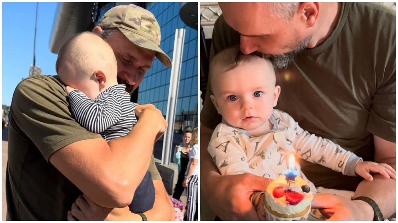 Олег Сенцов приїхав додому у свій день народження 13 липня – фото з сином