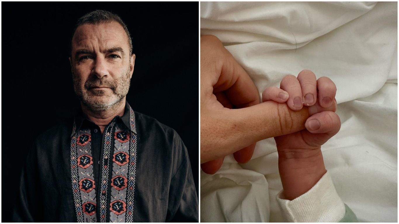 Лиев Шрайбер стал отцом дочери Лиев Шрайбер стал отцом дочери