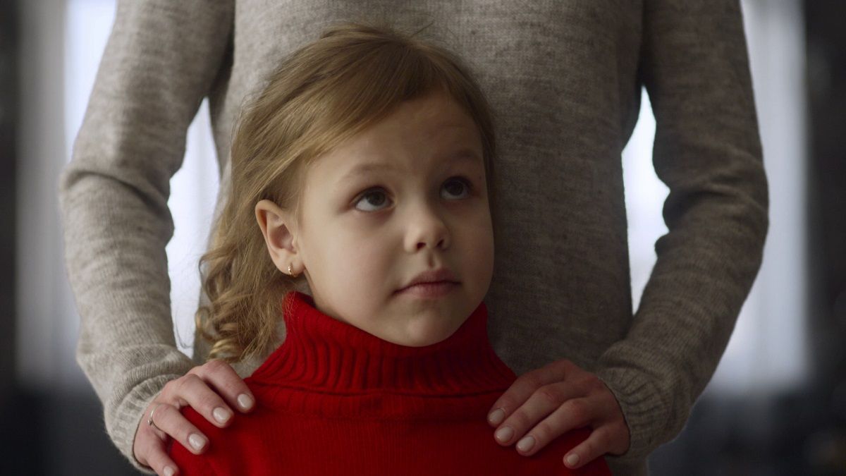 Єфросинія Мельник у фільмі "Віражі долі" Єфросинія Мельник у фільмі "Віражі долі"