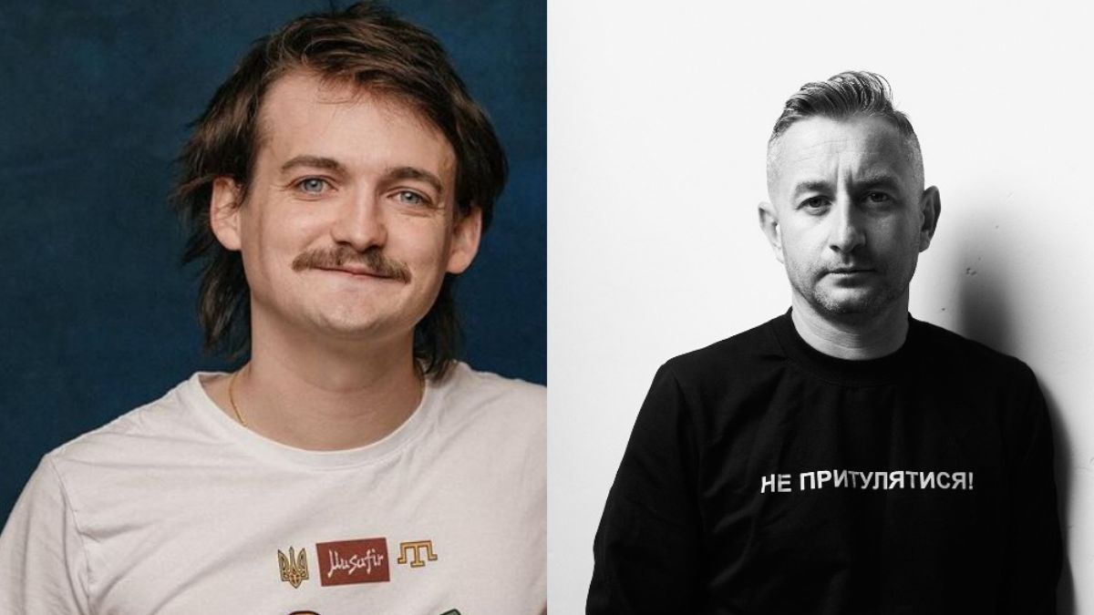 Джек Глисон и Сергей Жадан Джек Глисон и Сергей Жадан