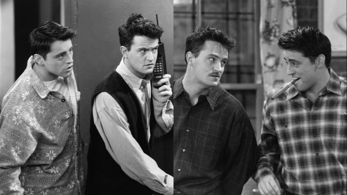 Мэтт Леблан и Мэттью Перри Мэтт Леблан и Мэттью Перри