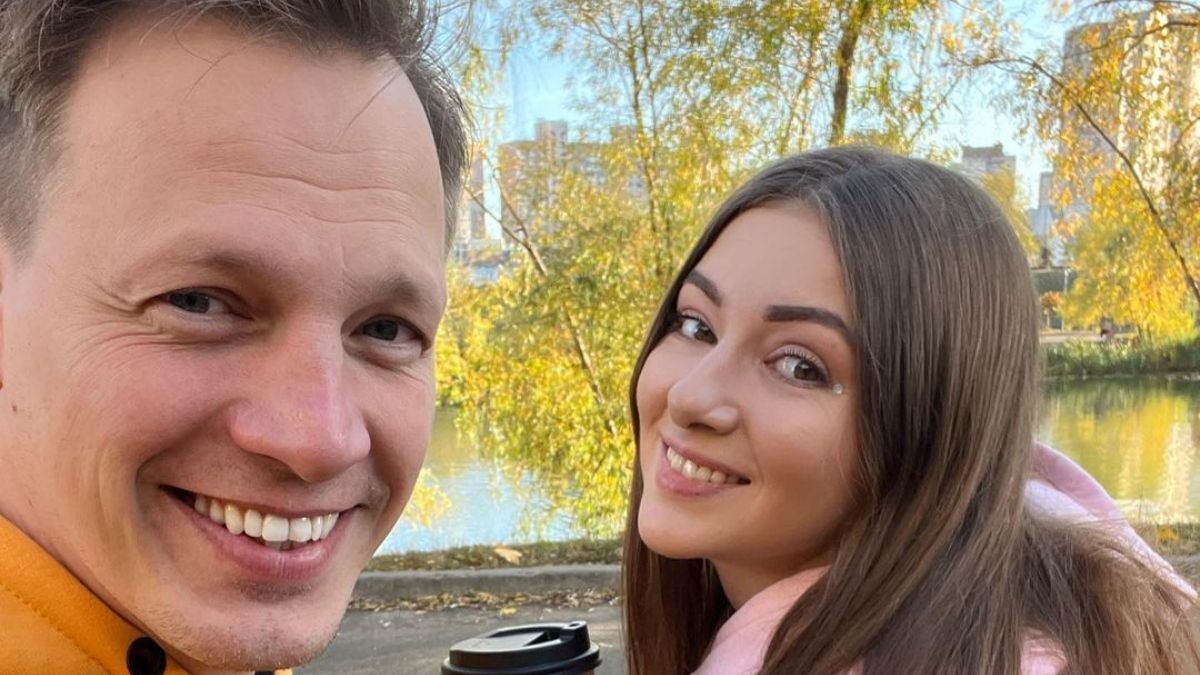 Каэрина Тишкевич с мужем Каэрина Тишкевич с мужем