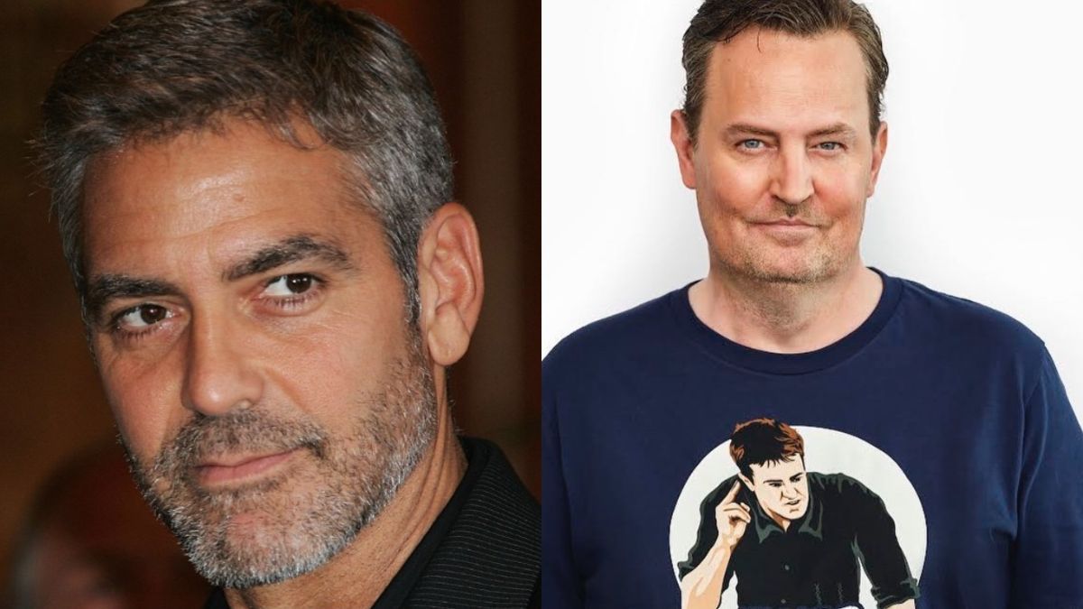 Джордж Клуни и Мэттью Перри Джордж Клуни и Мэттью Перри