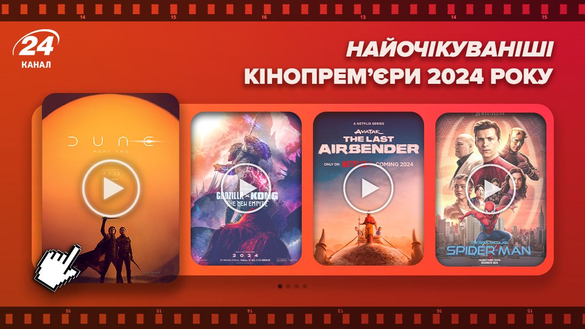 Найочікуваніші прем'єри 2024 року Найочікуваніші прем'єри 2024 року