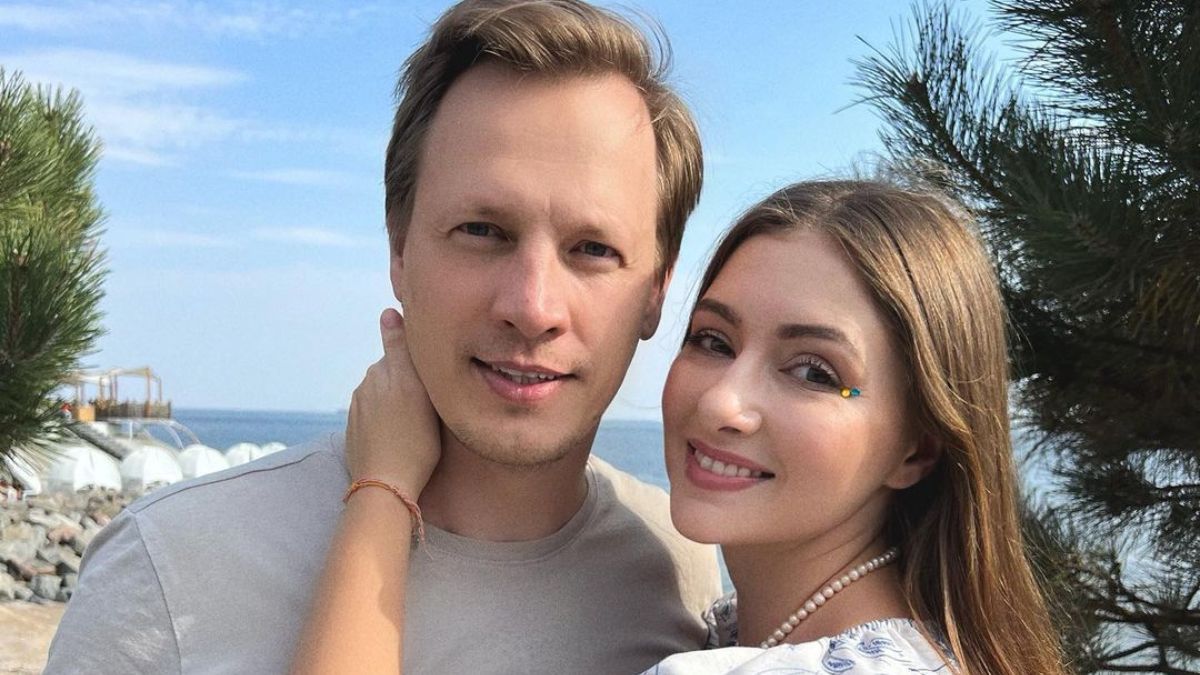 Катерина Тишкевич з чоловіком Катерина Тишкевич з чоловіком