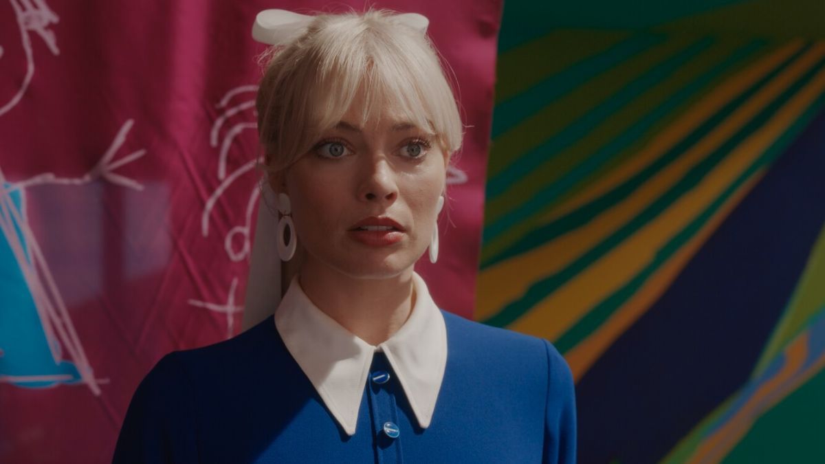 Марго Робби в фильме "Барби" Марго Робби в фильме "Барби"