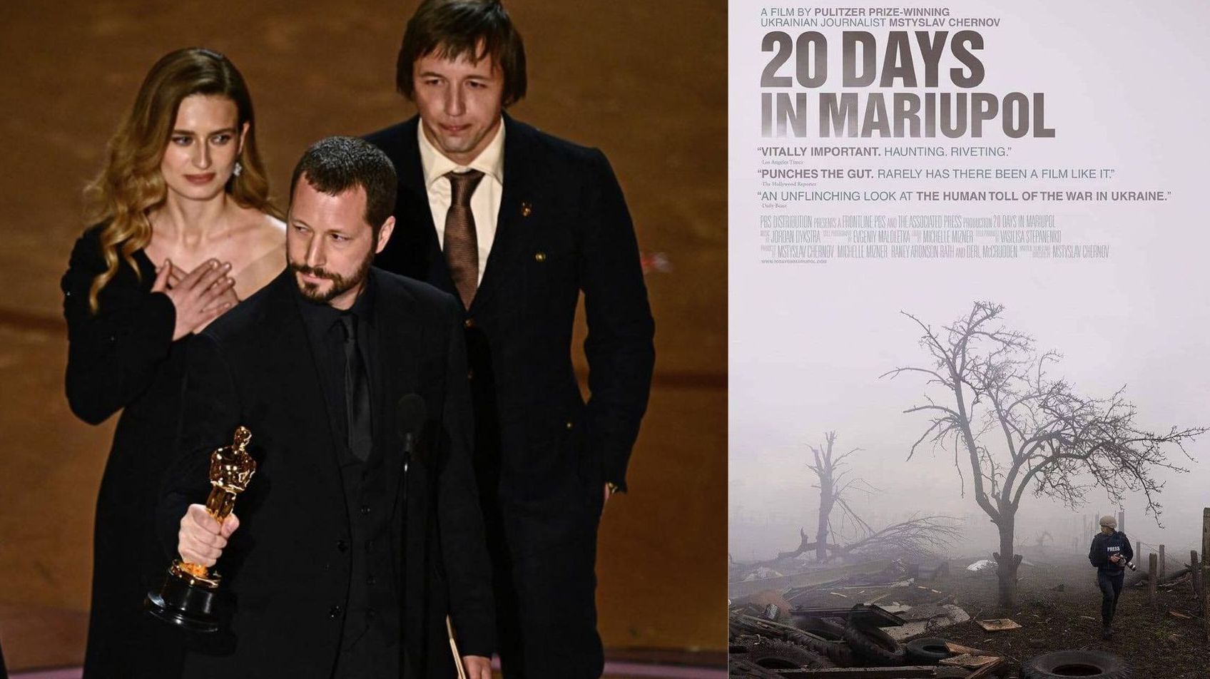 Реакція росіян  через перемогу фільму 20 днів у Маріуполі на Оскарі - Кіно