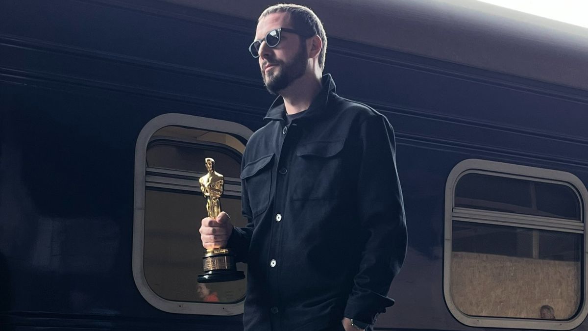 Мстислав Чернов привез Оскар в Украину Мстислав Чернов привез Оскар в Украину