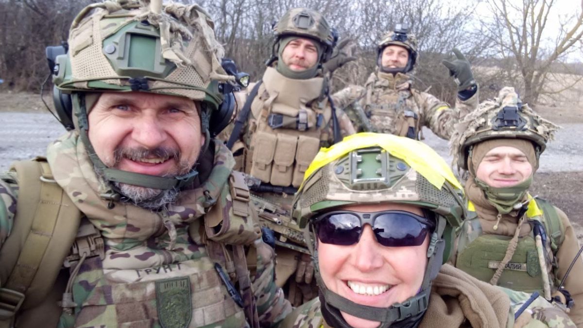 Олег Сенцов із побратимами Олег Сенцов із побратимами