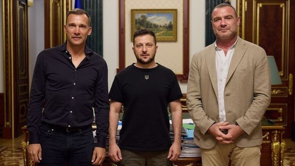 Лиев Шрайбер в Киеве Лиев Шрайбер в Киеве