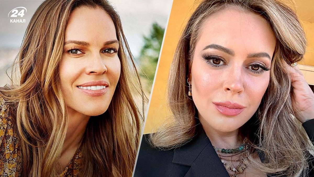 Алісса Мілано і Гіларі Свенк підтримали Україну Алісса Мілано і Гіларі Свенк підтримали Україну