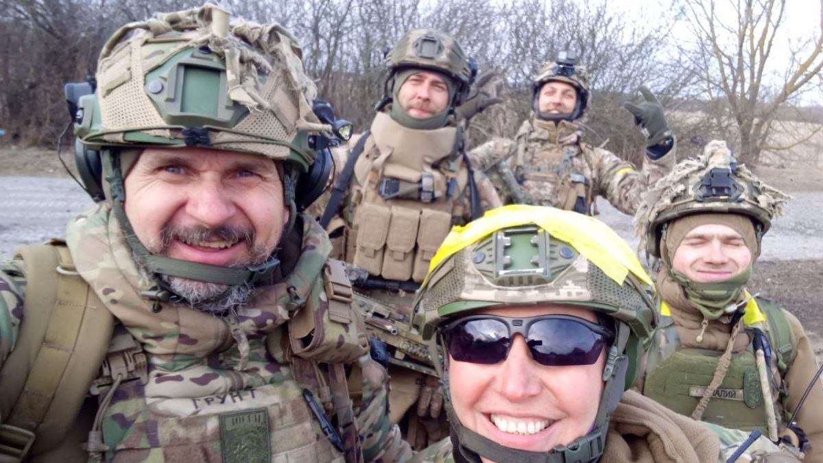 Олег Сенцов із побратимами Олег Сенцов із побратимами