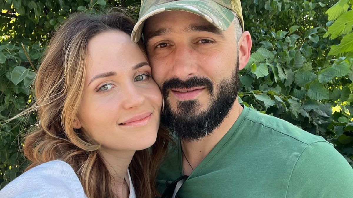 Наталка Денисенко з чоловіком Наталка Денисенко з чоловіком