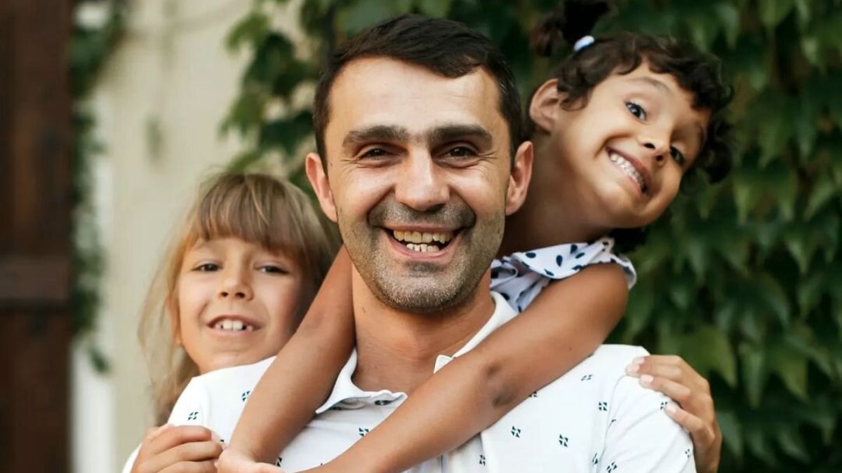 Тарас Стадницкий с детьми Тарас Стадницкий с детьми