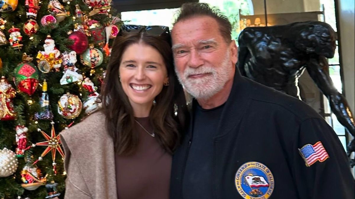 Арнольд Шварценеггер з донькою Арнольд Шварценеггер з донькою