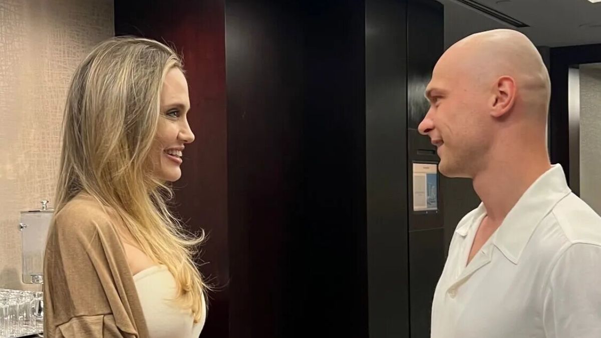 Анджелина Джоли и Юрий Борисов Анджелина Джоли и Юрий Борисов