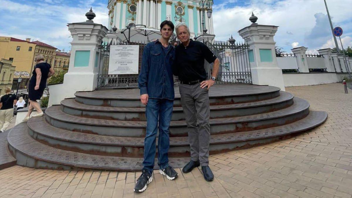 Майкл Дуглас прибыл в Киев Майкл Дуглас прибыл в Киев