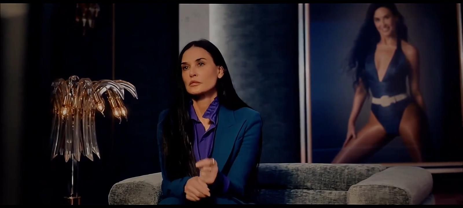 Кадр із фільму "Субстанція" Кадр із фільму "Субстанція"