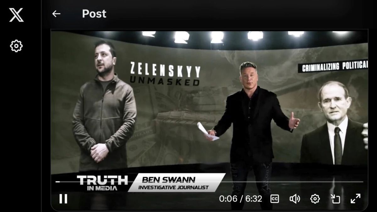 Фото со страницы Бена Сванна в сети Х Фото со страницы Бена Сванна в сети Х