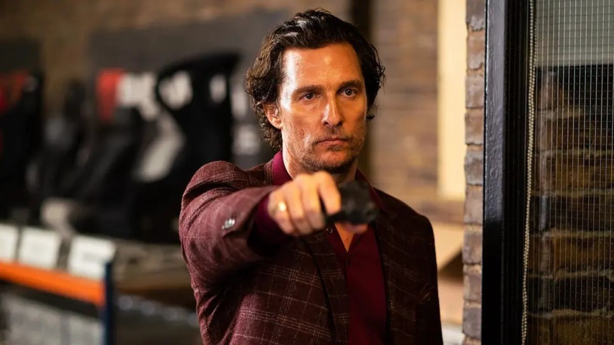 Мэттью Макконахи в фильме "Джентльмены" Мэттью Макконахи в фильме "Джентльмены"