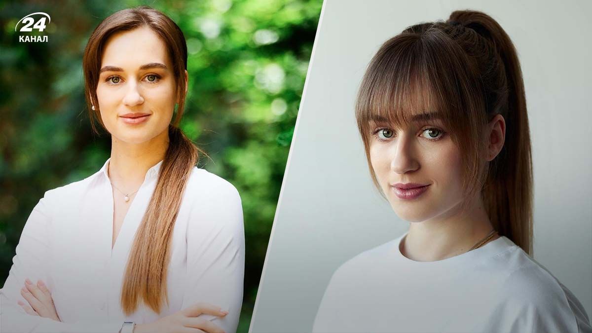 Анна Сердюк в сериале и в жизни Анна Сердюк в сериале и в жизни