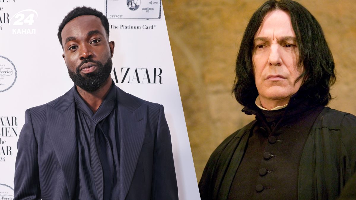 Паапа Ессьєду і Алан Рікман Паапа Ессьєду і Алан Рікман