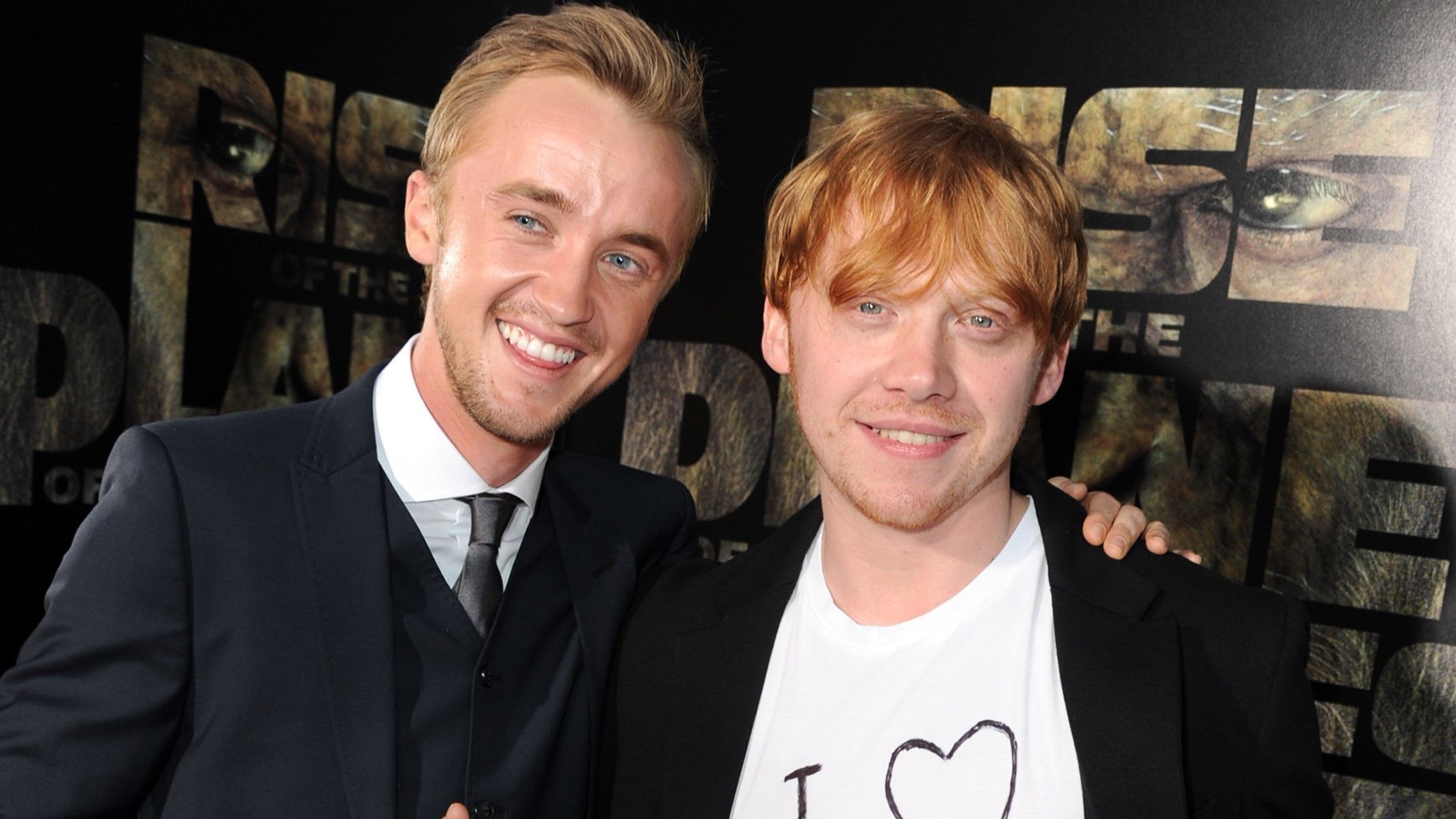 Том Фелтон и Руперт Гринт Том Фелтон и Руперт Гринт